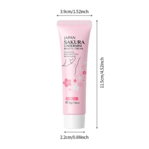 Crema blanqueadora para axilas oscuras: 30g, efectiva y segura