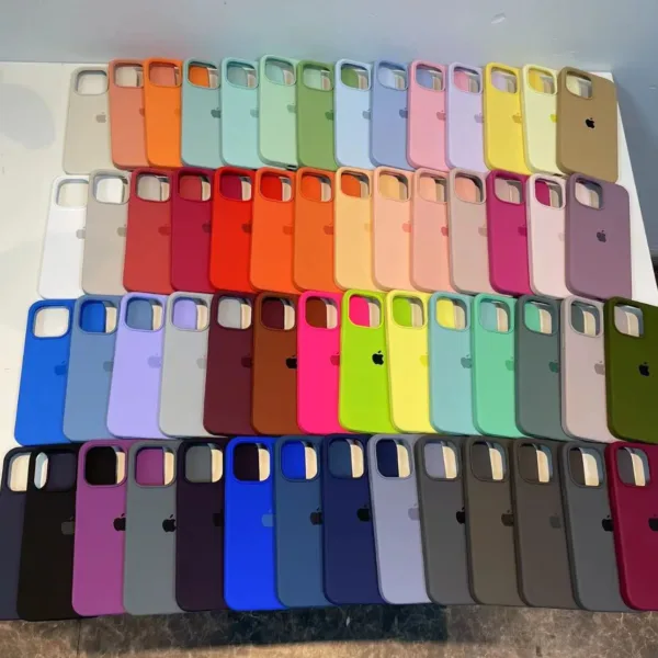 Funda De Silicona Líquida Original Para Iphone: Protección Y Estilo En Un Solo Producto