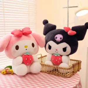 Peluches de Kuromi y Cinnamoroll: ¡Adorables compañeros de peluche!