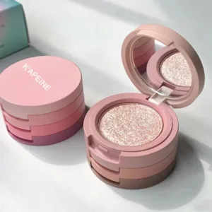 Paleta de maquillaje 3 en 1: Versatilidad y estilo en un solo producto
