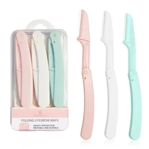 Afeitadora facial plegable segura para mujer: la solución perfecta para un afeitado cómodo y sin riesgos