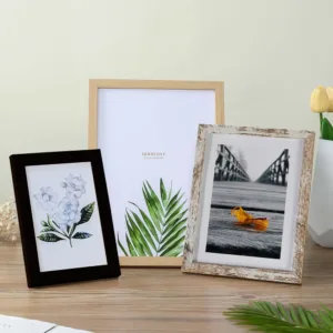 Marco de fotos de madera: elegancia y estilo para tus recuerdos