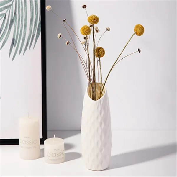 Florero De Plástico Decorativo: El Toque Perfecto Para Tu Hogar