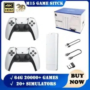 M15 Game Stick Mini TV consola de juegos portátil