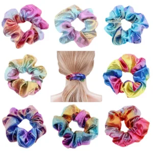 Coleteros coloridos de arcoíris para mujer y niña