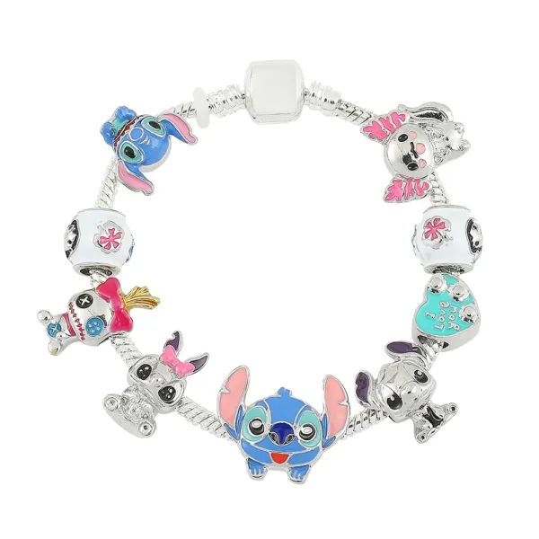 Pulsera De Cuentas De Disney Lilo Y Stitch