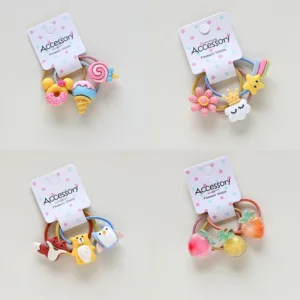 Gorros de princesa con dibujos de arcoíris para niños