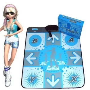 Almohadilla de baile con estampado de pies para videojuegos