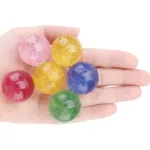 Pelota Hinchable Con Brillos Juguetes Para Niños Niñas