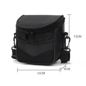Elegante Funda de Cámara DSLR: Estuche Compacto de Hombro para Teleobjetivo DV, Perfecto para Canon, Nikon y Sony, Ideal para Mujeres Aventureras.