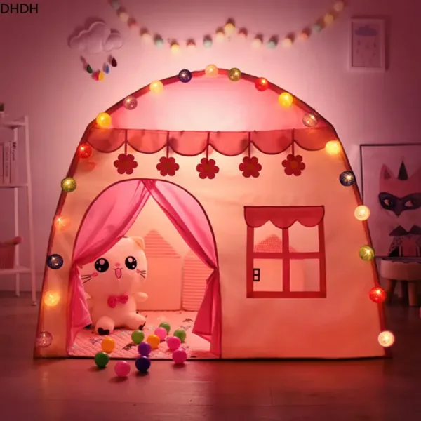 Castillo De Princesa Plegable Para Juegos