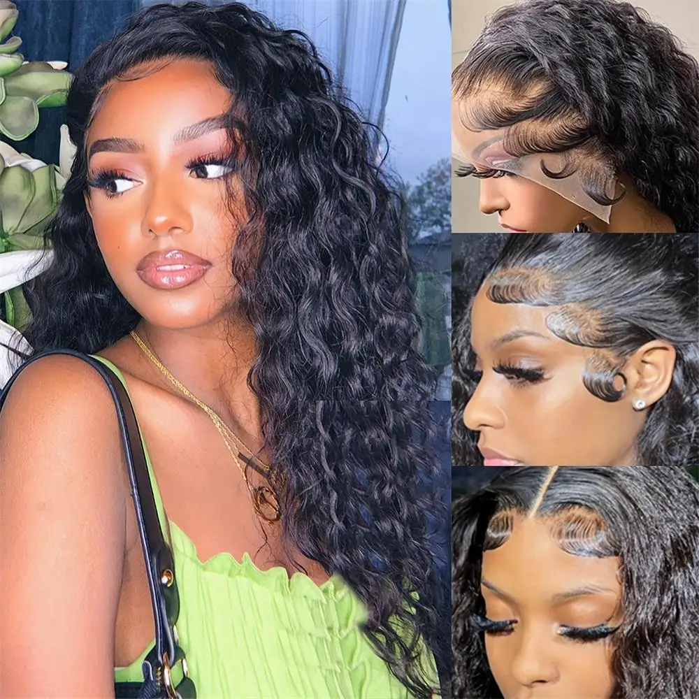 Melena De Ensueño: Pelucas De Encaje Frontal Con Ondas Profundas Para Destacar Tu Belleza
