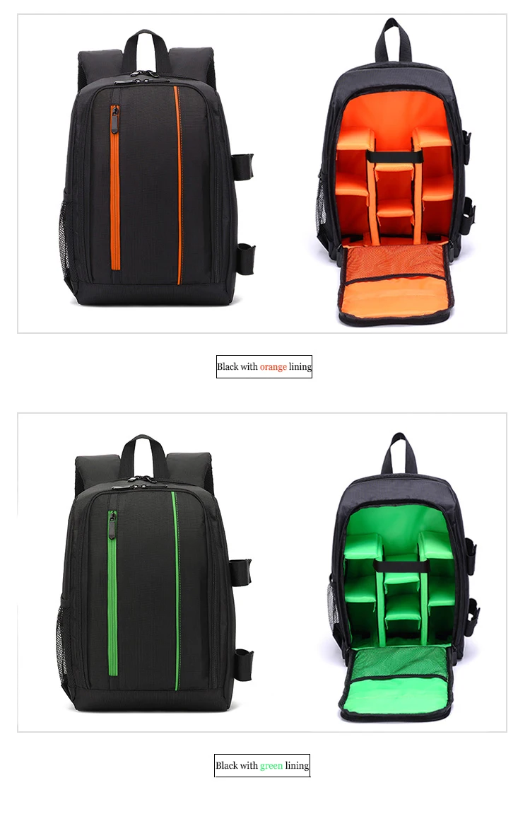 &Quot;Explora El Mundo Con Estilo: Mochila Impermeable Multifuncional Para Cámaras Dslr&Quot;