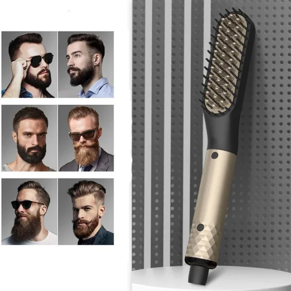 Peine Eléctrico Majestuoso: Cuidado Capilar Masculino