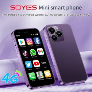 Mini Teléfono Inteligente Android Red