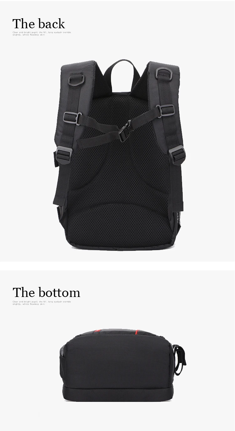 &Quot;Explora El Mundo Con Estilo: Mochila Impermeable Multifuncional Para Cámaras Dslr&Quot;