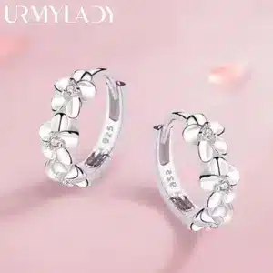 Pendientes de Aguja de Plata de Ley 925 para Mujer