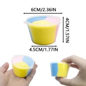 Juguetes suaves de arcilla DIY, masilla de plastilina ligera