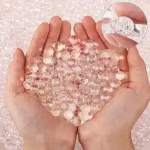 500 bolas grandes transparentes para decoración
