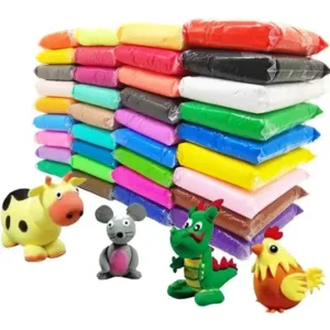 36 colores de arcilla ligera de polímero para niños, juguete de plastilina suave y esponjoso